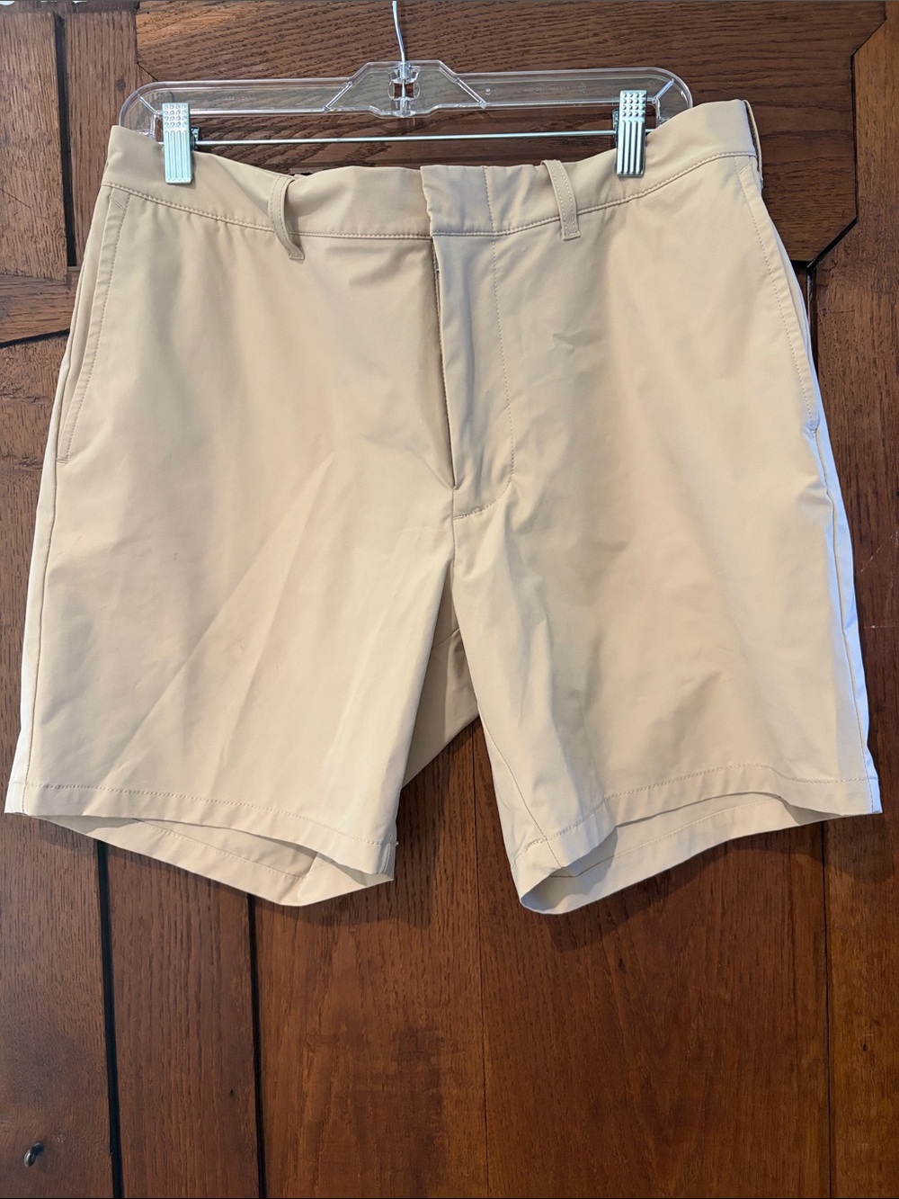 J crew Men's Khaki Performance Shorts - Beige